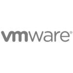 VMware logo in gray color